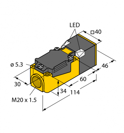 Cảm biến từ Turck BI15U-CP40-FDZ30X2