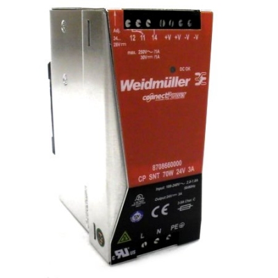 BỘ NGUỒN WEIDMULLER 70W 24V 3A