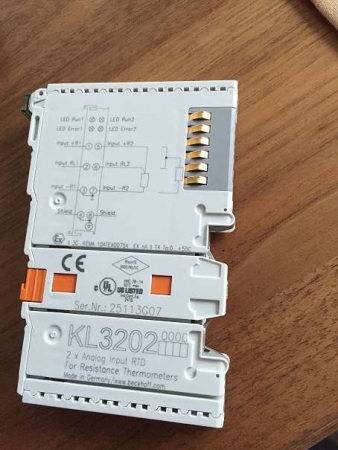 BECKHOFF ANALOG INPUT RTD MODULE KL3202