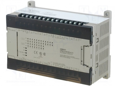 PLC, CPU CPM1A, NGUỒN AC, 24 VÀO, 16 RA RELAY