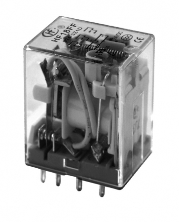 Rơle trung gian Hongfa,MINIATURE INTERMEDIATE POWER RELAY HF18FF, JZX-18FF