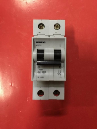 Aptomat/Circuit Breaker Siemens 5SX22 2P C3