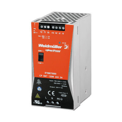 BỘ NGUỒN WEIDMULLER CP SNT 120W 24V 5A 8708670000