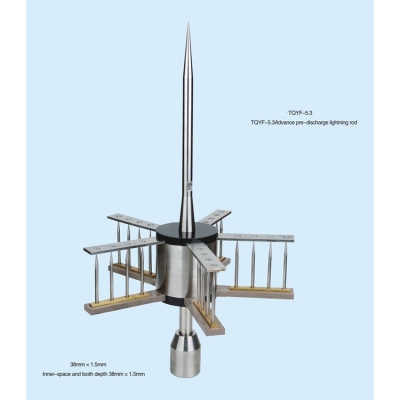 Kim chống sét, kim thu sét,TQYF-6.3, TQYF-5.3 , TQYF-4.3, TQYF-3.3 , TQYF-3.1