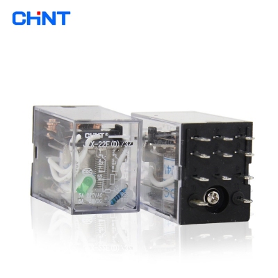 Rơ le trung gian, Chint small intermediate relay JZX-22F(D)3Z AC220V AC24V DC24VAC36V HH53P