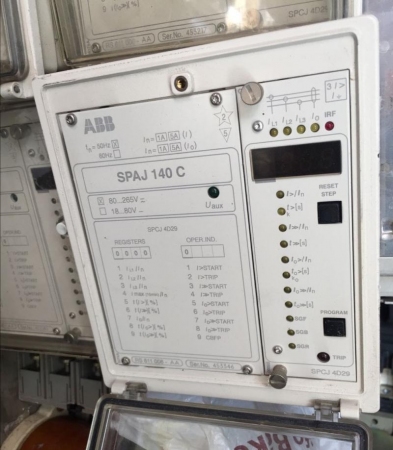 Rơle bảo vệ quá dòng chạm đất,  ABB-SPAJ-140-C-AA-Over-Current-and-Earth-Fault-Relay