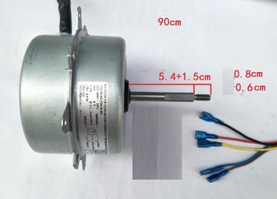 Động cơ quạt giải nhiệt điều hòa air conditioner fan motor YDK36-6G (YDK36-6F)