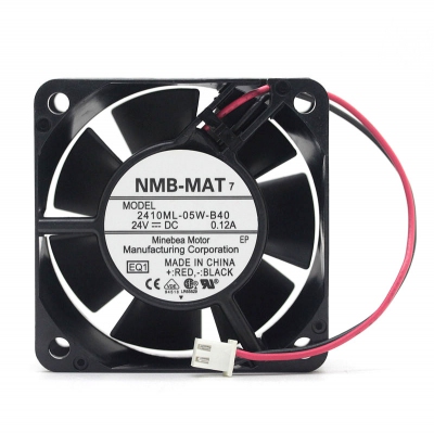 Quạt làm mát biến tần NMB inverter fan 2410ML-05W-B40 24V 0.12A 2410ML-05W-B50 24V 0.13A 2410ML-05W-B60 24V 0.17A 2410ML-05W-B70 24V 0.25A