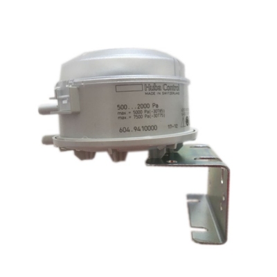 Cảm biến chênh áp suất, HUBA 604 differential pressure switch 604.9410000500 2000pa