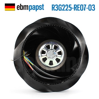 Quạt làm mát ebmpapst R3G225-RD05-03 R3G225-RE07-03 230V