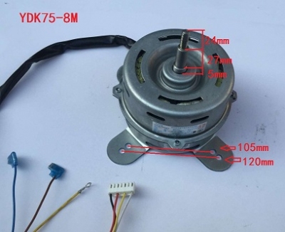 Động cơ quạt giải nhiệt điều hòa air conditioner fan motor YDK75-8M