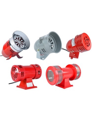 Còi báo động kiểu động cơ Motor alarm MS-190, MS-290, MS-390, MS-490, MS-590 220V 24V