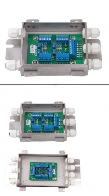 Hộp cầu đấu cân, hộp cầu đấu cảm biến cân, Ke Li weighbridge junction box ,sensor junction box 4/6/8/10 line stainless steel