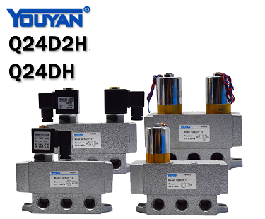 Van điện từ 4/2 Q24D2H-6, Q24D2H-8, Q24D2H-10, Q24D2H-15Q,  Q24DH-6, Q24DH-8, Q24DH-10, Q24DH-15Q