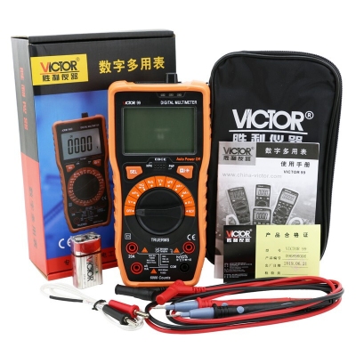 Đồng hồ đo tụ điện, VICTOR victory digital inductance capacitance meter VC6243 VC6013