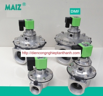 Van điện từ, van nổ, van giũ bụi, pulse valve MAIZ; DMF-Z-25 40S 50S 62S 76S