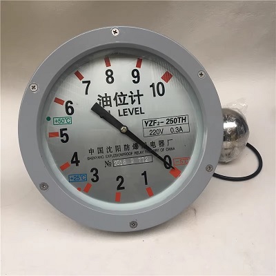 Đồng hồ đo mức dầu máy biến áp, Transformer oil pillow oil level gauge pointer oil level gauge power plant oil level gauge YZF2-200 YZF2-250 YZF2-140 YZF2-100