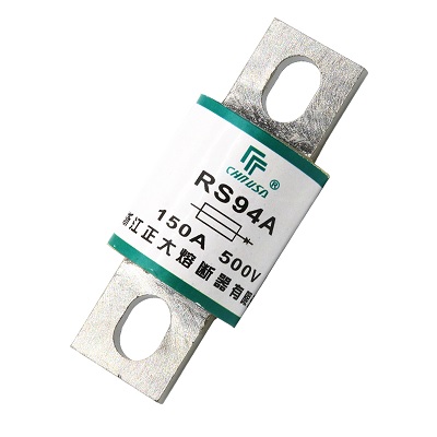 cầu chì sứ Zhengda RS94A fast bolt fuse 50A 60A 80A 100A 125A 150A 200A 500V