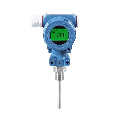 Cảm biến nhiệt độ PCT400D intelligent digital display temperature transmitter industrial type 4-20mA integrated digital display temperature transmitter