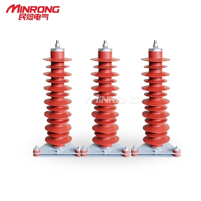 Chống sét van Minrong HY5WZ-51 / 134 power station type zinc oxide surge arrester 35KV