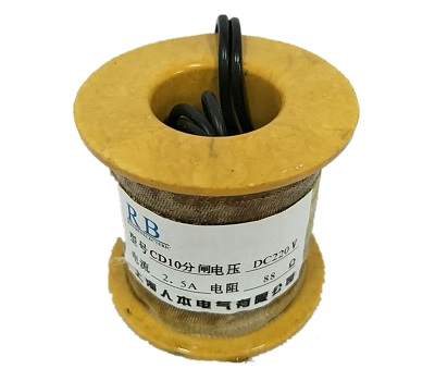 Cuộn hút đóng/cắt máy cắt  CD10, DC220V, 88Ω, 2.5A